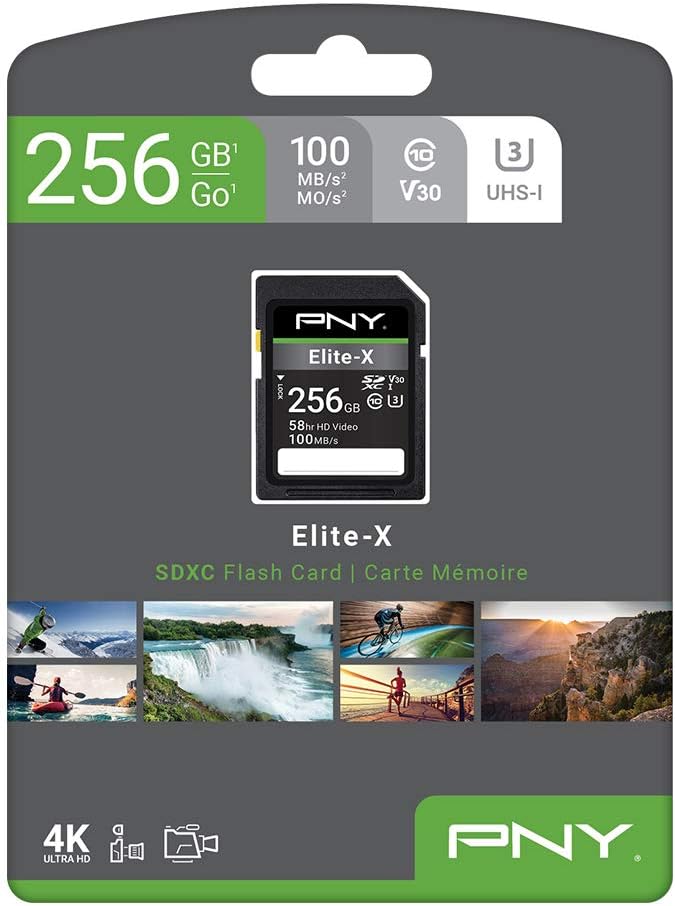 PNY 256GB Elite-X Class 10 U3 V30 SDXC Flash Memory Card - Image 9