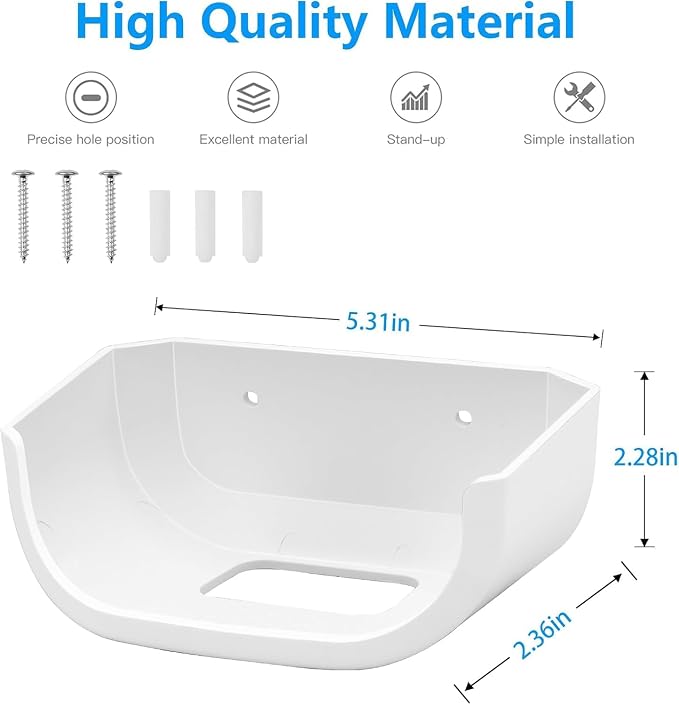 Huafly 1Pcs Screwless Wall Mount Bracket - Image 2