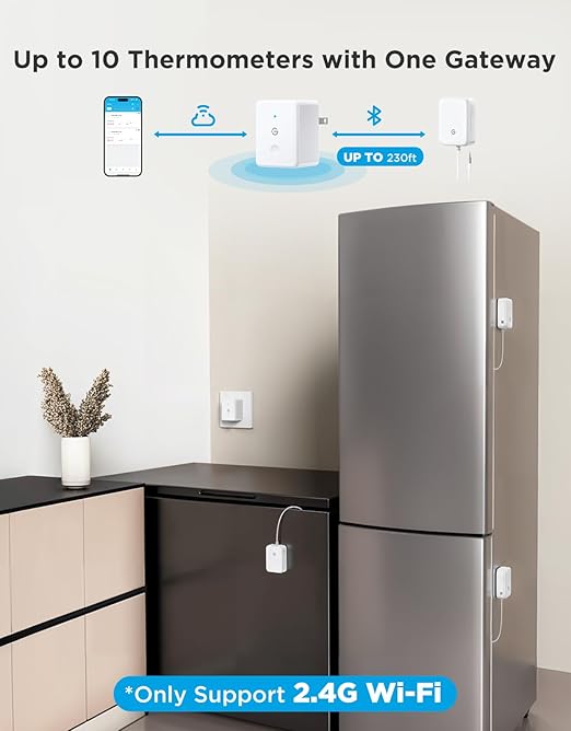 GoveeLife WiFi Refrigerator Thermometer - Image 4