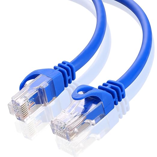 CAT 6 10 ft Ethernet Cable, Indoor High-Speed 10Gbps Snagless Long CAT6 10FT - Image 4
