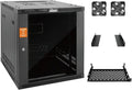Tecmojo 12U Wall Mount Rack Cabinet, Heavy-Duty 176 Lbs High Load Capacity by Tecmojo