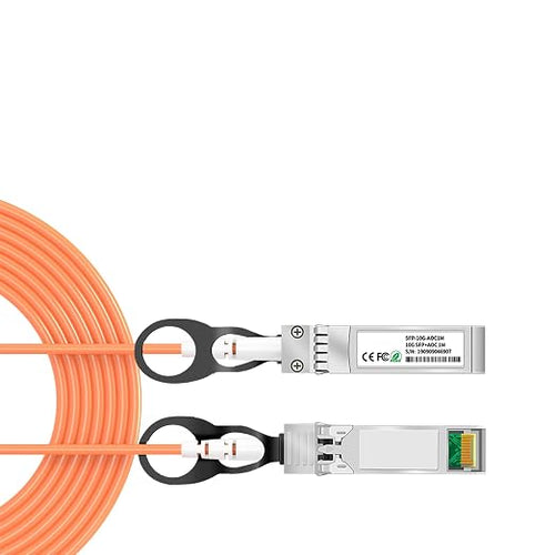 10G SFP+ to SFP+ Active Optical Cable AOC 7M/23FT 10GbE OM2 MMF Direct-Attach by lidkew