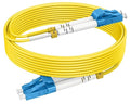 330ft OS2 LC to LC Single Mode Fiber Patch Cables, Options 0.2m~305m, Fiber by RamboCables