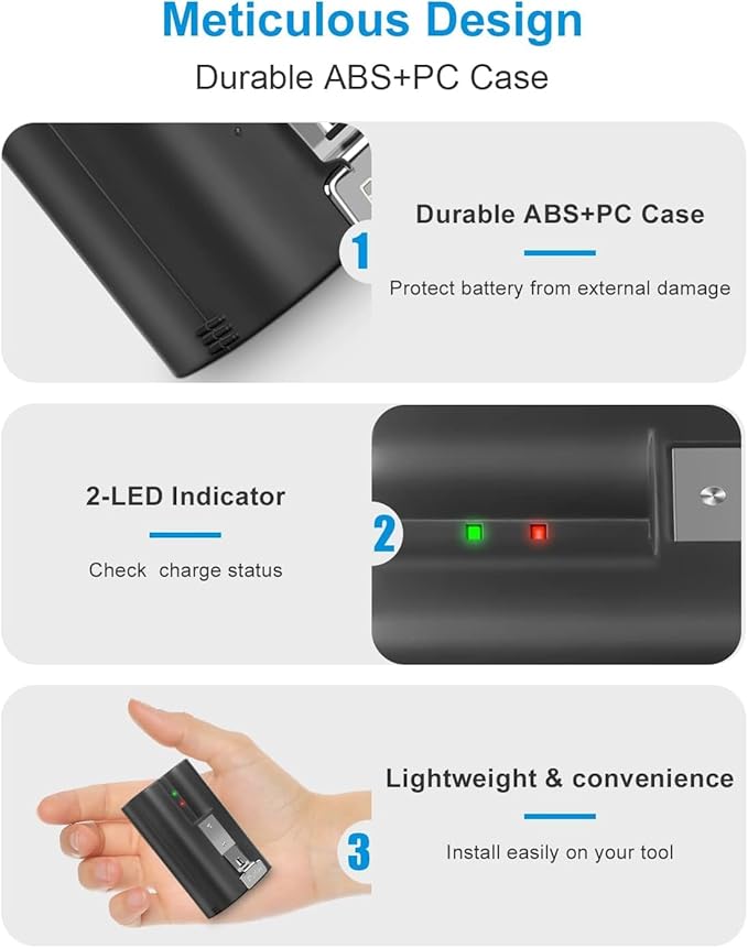 2Pack Replacement for Ring Battery Compatible - Image 6