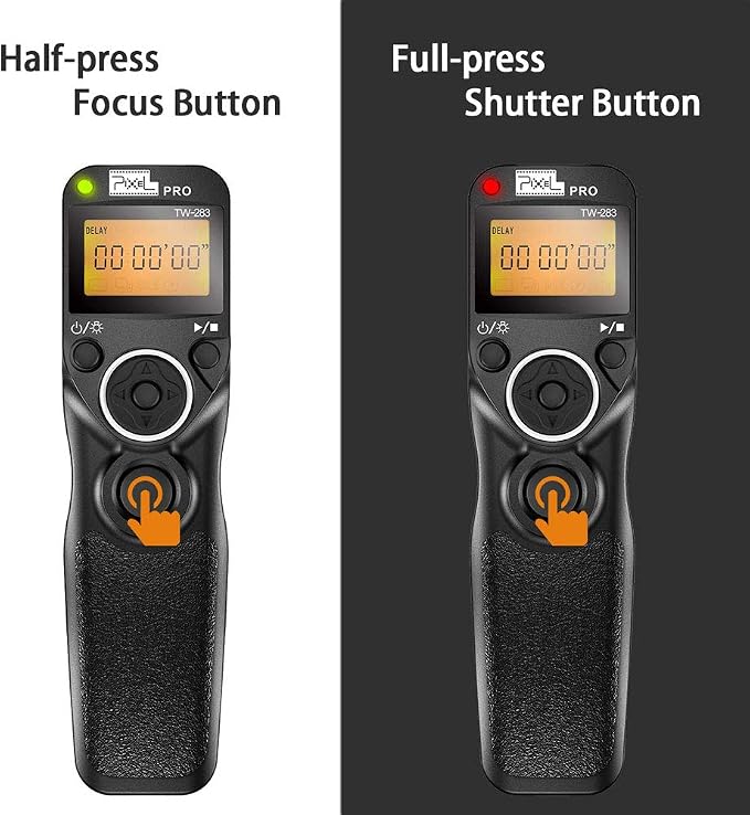 Pixel TW-283 C2 Wireless Shutter Remote, Camera Remote Control Shutter Release - Image 7