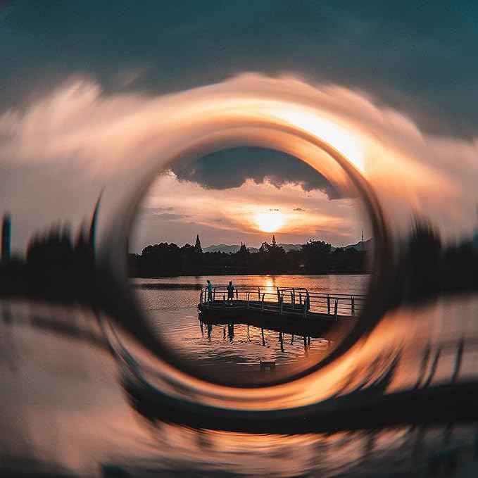 Vortex Effect Filter 67mm anamorphic Lens Distortion Effect, Lens Effect Filter - Image 3