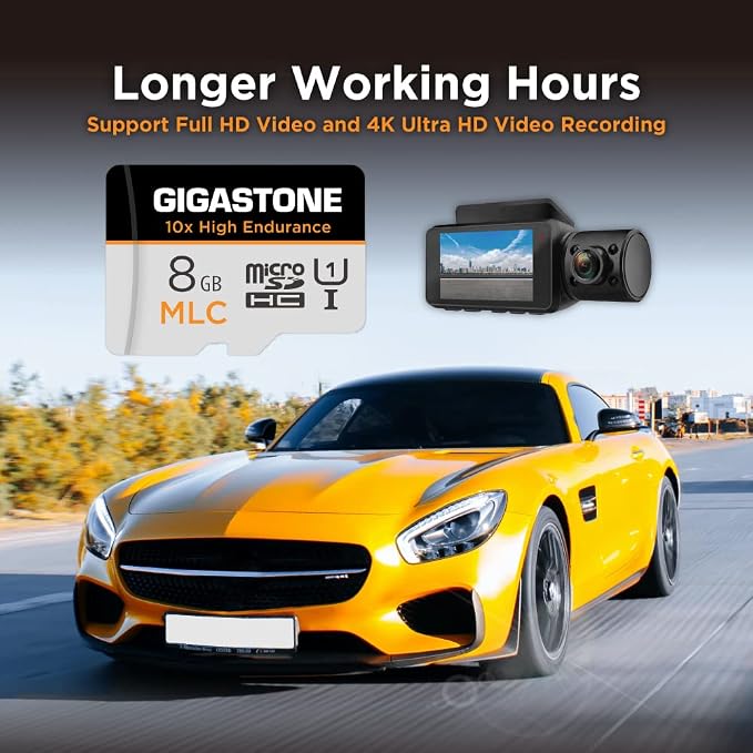 GIGASTONE Industrial 8GB MLC Micro SD Card 2-Pack, Full HD Video Recording - Image 7