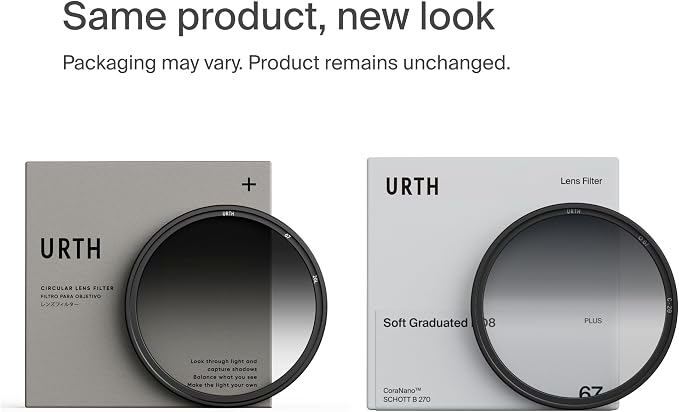 Urth 77mm Soft Graduated ND8 Lens Filter — 3-Stop, HD Optical Glass 20-Layer - Image 6