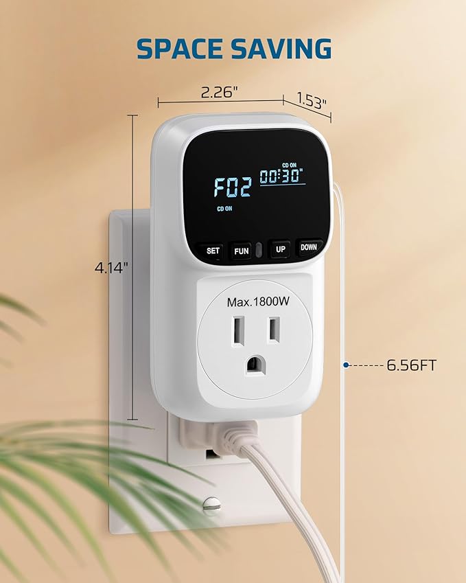 DEWENWILS Digital Temperature Controller, Heavy Duty 15A/1800W Thermostat - Image 7