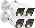 ANNKE 4 Packed 2.0MP 1080P 1920TVL Wired Security Camera Kits, HD TVI Add-on by ANNKE