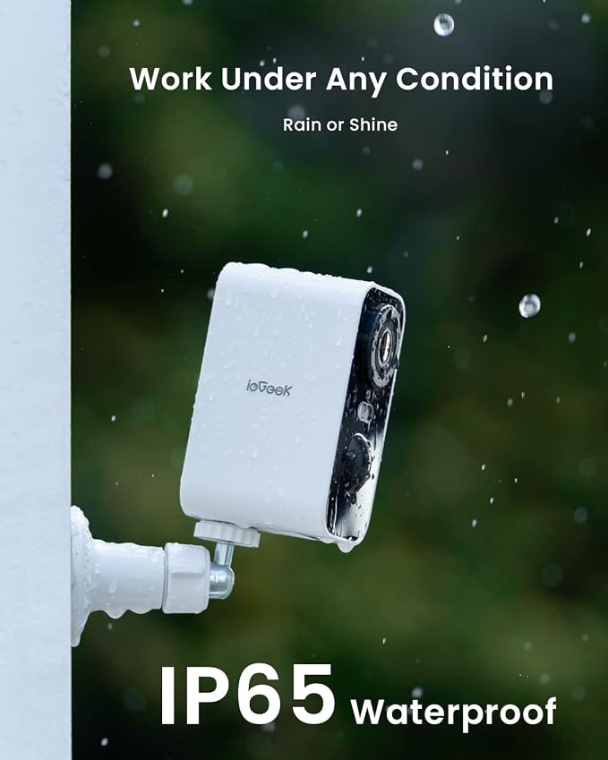 ieGeek Security Cameras Wireless Outdoor 2-Pack, 2K WiFi Surveillance Camera - Image 9