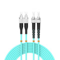 OM3 FC/UPC to ST/UPC Fiber Patch Cable 35Meters 115ft 10BG Multimode Duplex by Buacoz