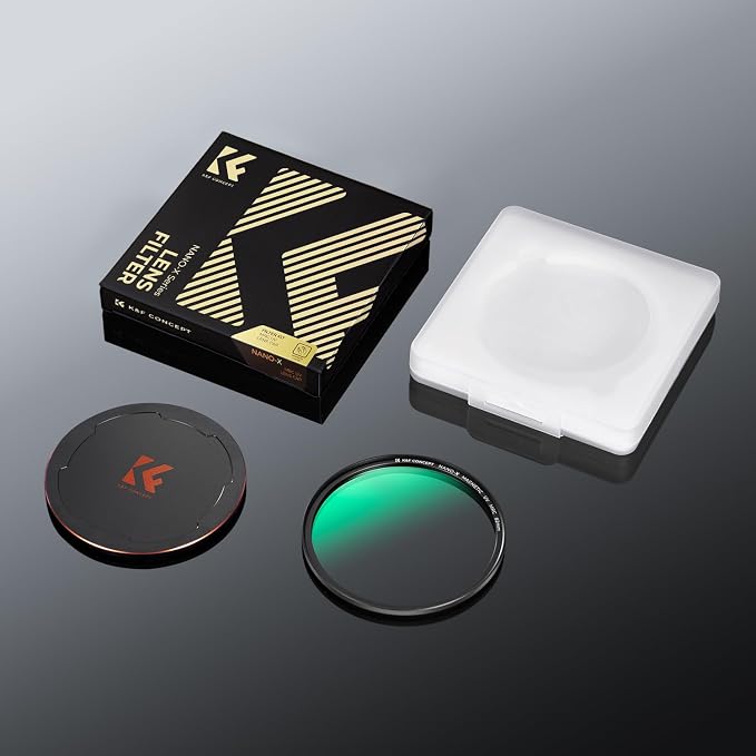 K&F CONCEPT 55mm Magnetic MC UV Lens Protection Filter + Lens Filter Cap - Image 8