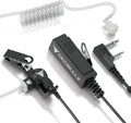 Decibullz 2-Way Surveillance Acoustic Tube Headset, K1 Earpiece Audio Set by Decibullz