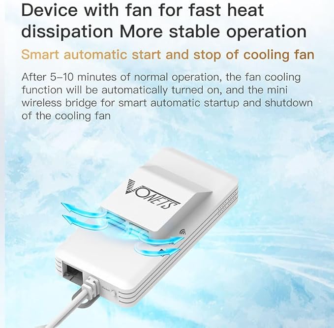 Vonets VAP11AC 2.4G+5G WiFi Bridge/Wireless Repeater/Wired to WiFi Adapter - Image 3