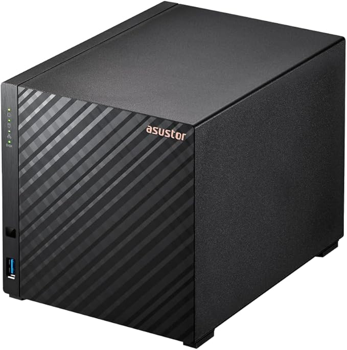 Asustor Drivestor 4 Gen 2 AS1204T, 4 Bay NAS, Quad-Core 1.7GHz CPU, 2.5GbE Port - Image 4