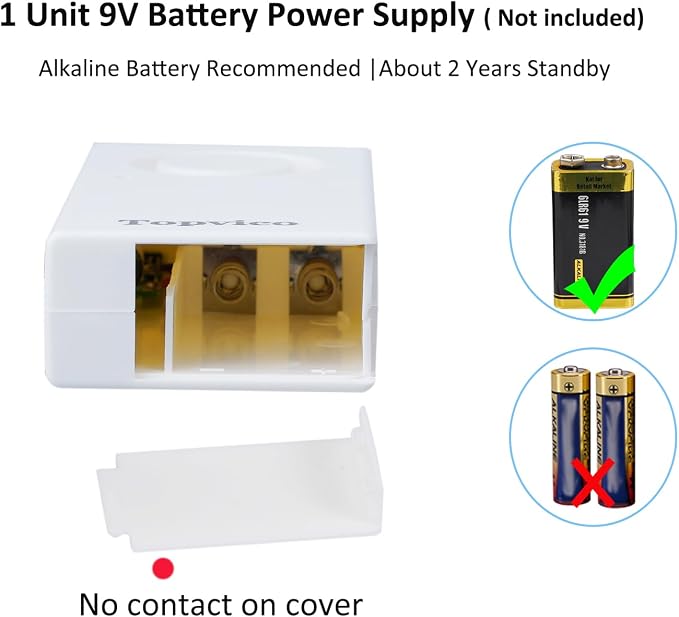 Water Alarms for Basements, Heater Leak Detector, Sump Pump Overflow RV - Image 5