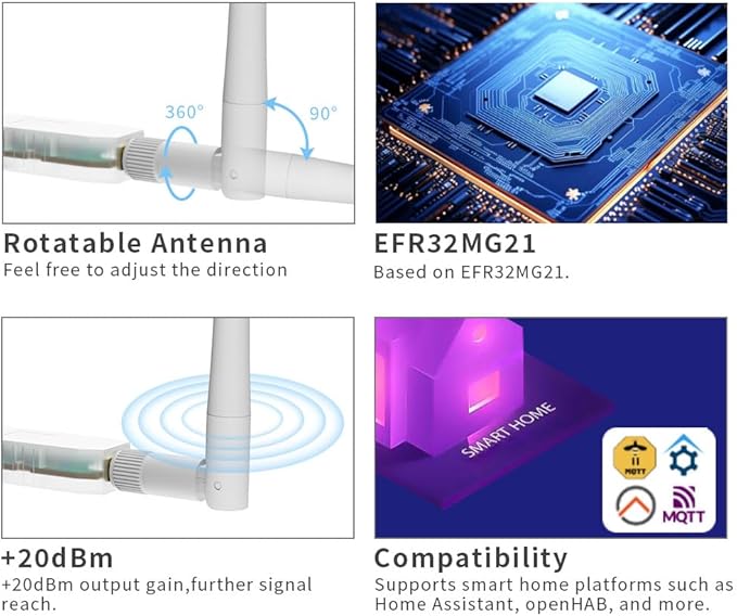 SMLIGHT SLZB-07 Zigbee 3.0 Coordinator Thread/Matter Mini USB Adapter Works - Image 5