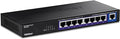TRENDnet 9-Port Multi-Gig Switch, 8 x 2.5G RJ-45 Ports, 1 x 10G RJ-45 Port by TRENDnet