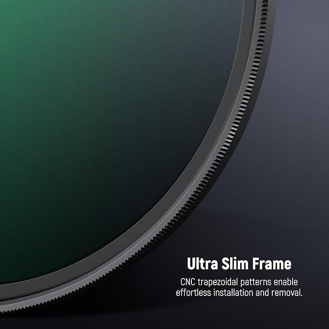 NEEWER 72mm Black Diffusion 1/4 Filter Dreamy Soft Cinematic Effect Filter - Image 7