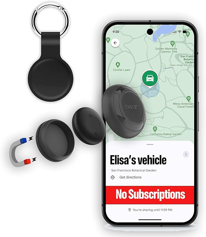 Magnetic Hidden GPS Tracker for Vehicles – 365 Days Battery Life, No by FindMySeries
