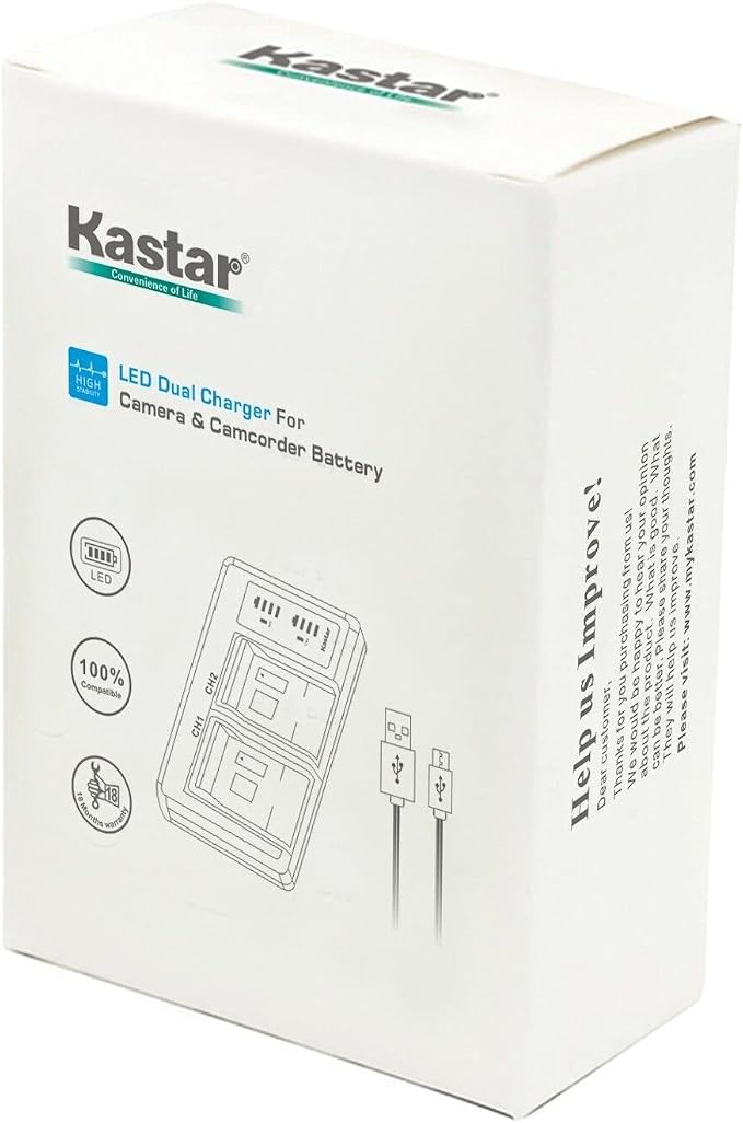 Kastar 3-Pack Battery and LTD2 USB Charger Replacement - Image 7