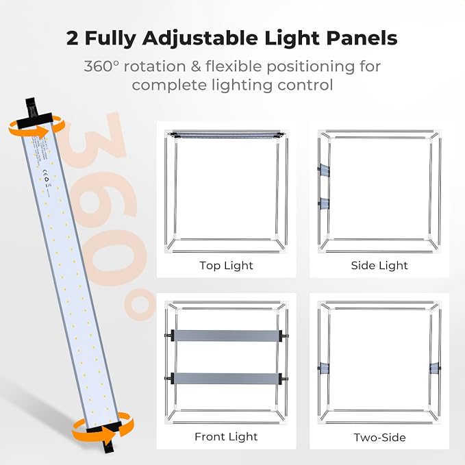 K&F CONCEPT Photo Studio Light Box - Image 6