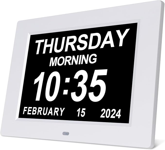 SSINI Dementia Clock Large Digital Calendar by SSINI