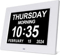 SSINI Dementia Clock Large Digital Calendar by SSINI