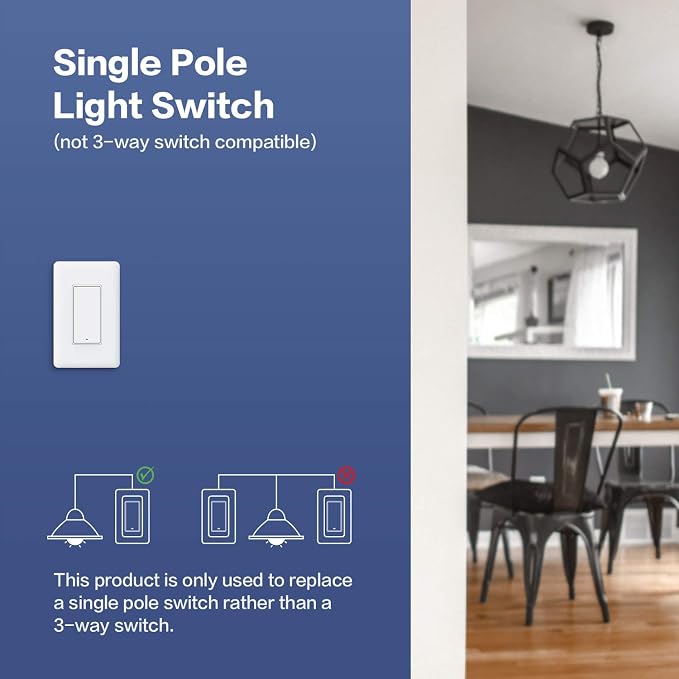 Aqara Smart Light Switch, Requires AQARA HUB, Zigbee Switch, Remote Control and - Image 5