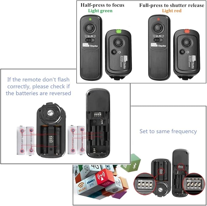 Pixel RW221-E3 Camera Remote Shutter Release Wireless Radio Control Compatible - Image 6