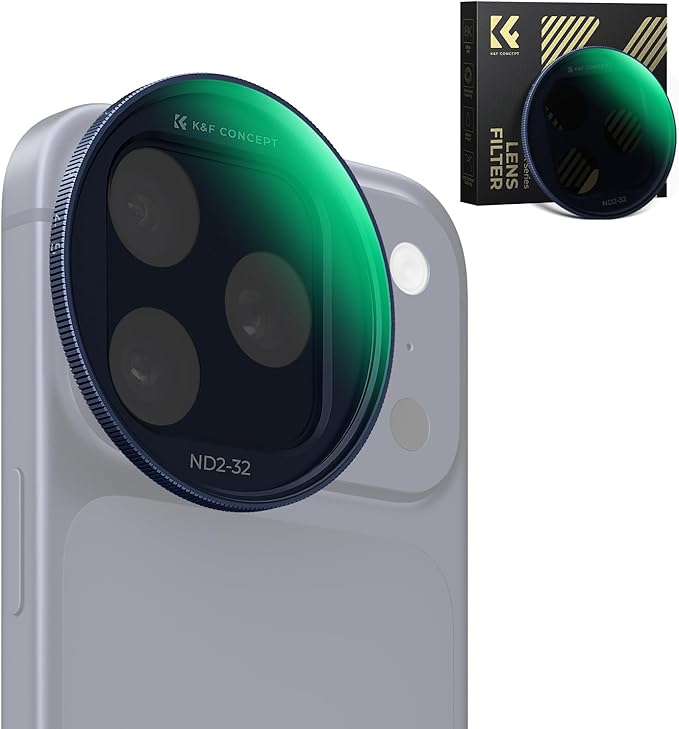K&F CONCEPT FA301 Snap-On ND2-32 Filter by KFCONCEPT
