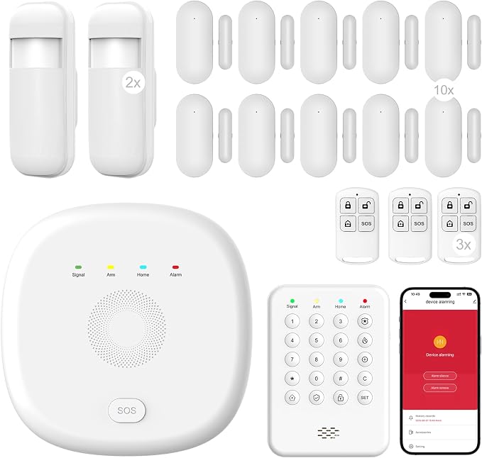 WiFi Wireless Home Security System by Unknown