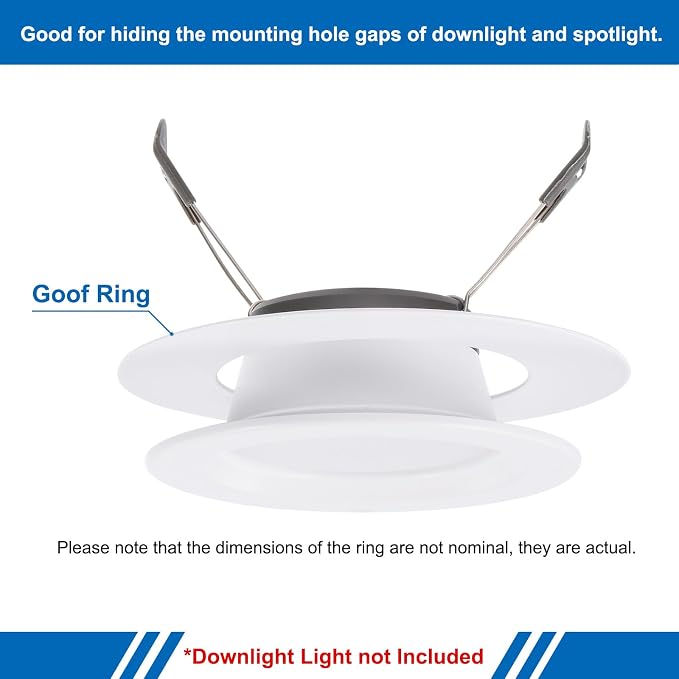 PATIKIL 5.91" ID 8.07" OD Goof Rings - Image 3