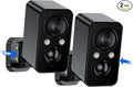 BECAMSO 2Packs Security Cameras Wireless Outdoor: 180° Horizontal Cameras by Unknown