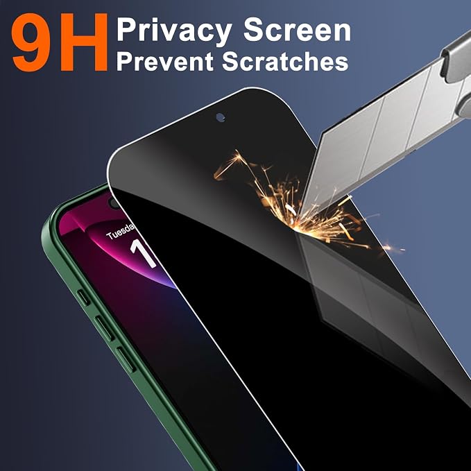 for iPhone 17 Pro Case with Privacy Screen Protector and Camera Protection - Image 8