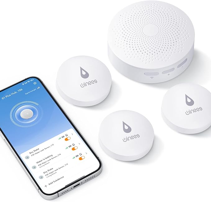 Winees WiFi Water Leak Detector by WINEES