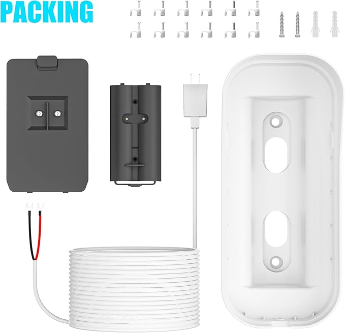 30FT/9M Power Adapter Kit for myQ Smart Garage Video Keypad, Weatherproof - Image 7