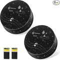 Geevon 2 Pack Water Leak Detectors, 100dB Water Sensor Alarms Flood Detector by GEEVON
