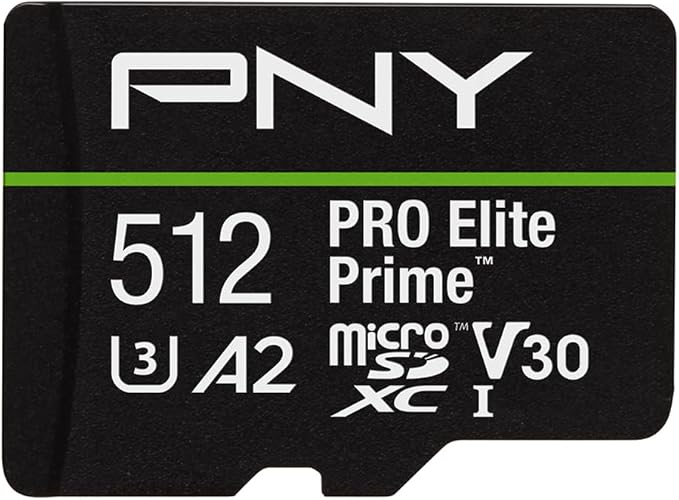 PNY 512GB PRO Elite Prime™ C10 U3 V30 A2 microSDXC Flash Memory Card – - Image 2