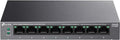 TP-Link LS108GP | 8 Port PoE Gigabit Ethernet Switch | 8 PoE+ Port @ 62W | Plug by TP-Link