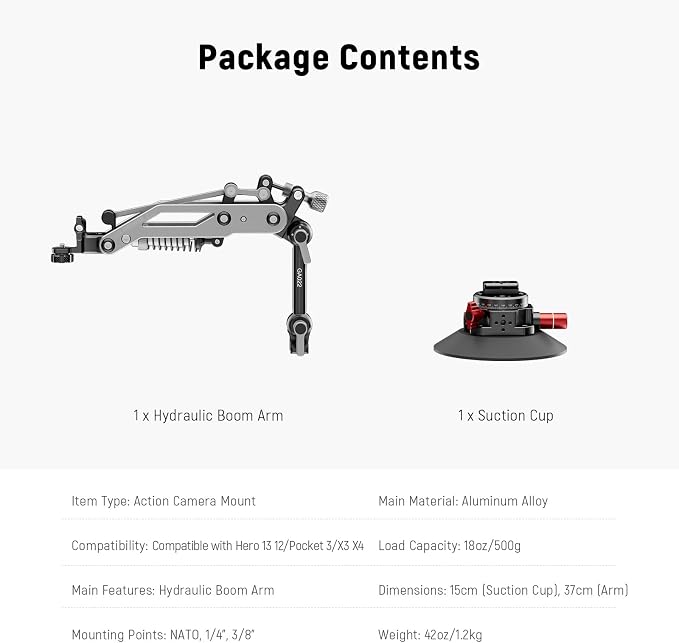 NEEWER Vacuum Suction Cup Car Mount - Image 2
