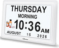 Soobest Dementia Digital Clock for Seniors Elderly, 20 Alarm Reminders 3 by Soobest