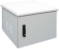 Electriduct 6U Outdoor Cabinet 21.6 Inch Depth IP55 Weather Resistant Enclosure by Electriduct