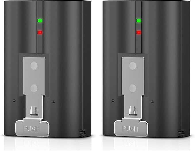 【2026 Upgrade】2Pcs Ring Rechargeable Quick Release Battery Pack, 7200mAh - Image 4
