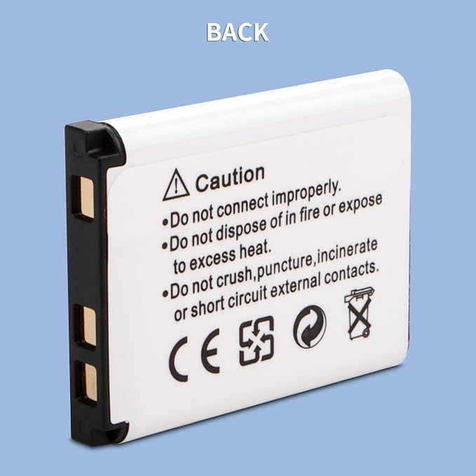 2 Pack 1850mAh NP-45 NP-45A NP-45B NP-45S Battery and LCD Charger Compatible - Image 5