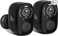 Rraycom 2Pack 5G/2.4G WiFi Security Cameras Wireless Outdoor, 2K Battery by Rraycom