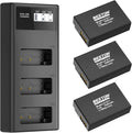 BESTON 3-Pack LP-E17 Battery and Charger Set by BESTONPOWERUS