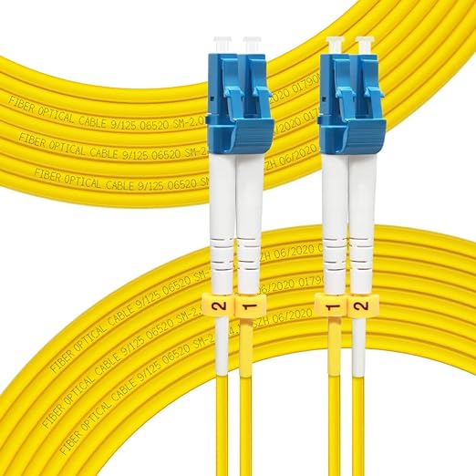 FLYPROFiber- 30M OS2 Fiber Patch Cable LC to LC, Length Options: 0.2m-200m by FLYPROFiber