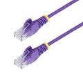 StarTech.com 5ft Purple Slim CAT6 Ethernet Cable, Snagless RJ45, 28AWG Pure by StarTech